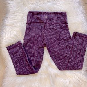 Lululemon Purple active pants size xs